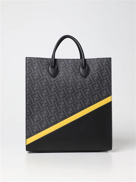 fendi coated canvas bag